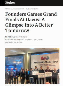 Гранд финалите на Founders Games в Давос – поглед към по-добро бъдеще
